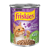 Friskies Wet&nbsp;Cat Food&nbsp;Turkey & Giblets Dinner Full-Size Picture